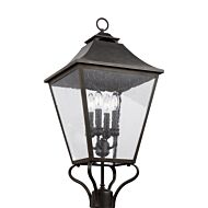 Galena 4-Light Post Lantern in Sable