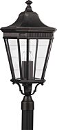 Feiss Cotswold Lane Collection 12 Inch Outdoor Lantern   Bronze