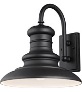 Feiss Redding Station 16 Inch Outdoor Wall Light in Textured Black