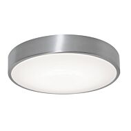 Octavia LED Flush Mount in Brushed Aluminum by AFX Lighting