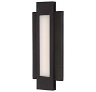 George Kovacs Insert 17 Inch Outdoor Wall Light in Pebble Bronze