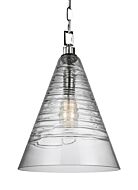 Elmore Pendant Light in Chrome by Sean Lavin