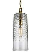 Elmore Pendant Light in Burnished Brass by Sean Lavin