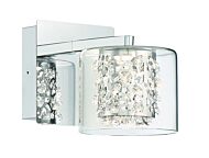 George Kovacs Wild Gems 5 Inch Bathroom Vanity Light in Chrome