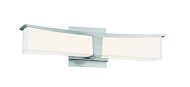 George Kovacs Plane Bathroom Vanity Light in Brushed Nickel