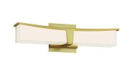 George Kovacs Plane Bathroom Vanity Light in Honey Gold