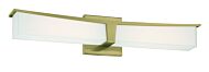 George Kovacs Plane Bathroom Vanity Light in Honey Gold