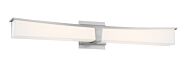 George Kovacs Plane Bathroom Vanity Light in Brushed Nickel