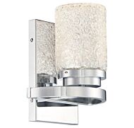 George Kovacs Brilliant Bathroom Wall Sconce in Chrome