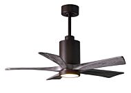 Patricia 1-Light 42" Ceiling Fan in Textured Bronze