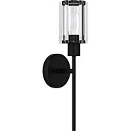 Isla 1-Light Wall Sconce in Matte Black