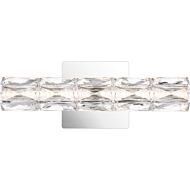 Luster LED Bath Fixture in Polished Chrome by Quoizel