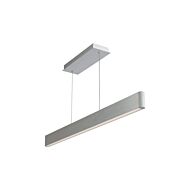 Volo 1-Light LED Pendant in Brushed Aluminum