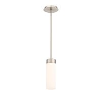 Elementum 1-Light LED Pendant in Satin Nickel