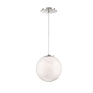 Modern Forms Cosmic 9 Inch Pendant Light in Brushed Nickel