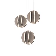 Carillion 1-Light LED Chandelier in Brushed Nickel