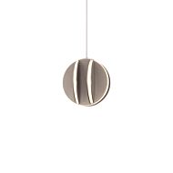 Carillion 1-Light LED Chandelier in Brushed Nickel