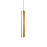 Modern Forms Chaos Pendant Light in Aged Brass