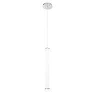 Flare 1-Light LED Pendant in Brushed Nickel