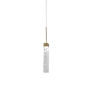 Modern Forms Minx Pendant Light in Aged Brass