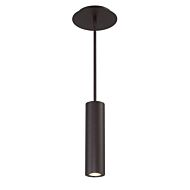 Caliber 1-Light LED Pendant in Bronze