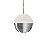 Kuzco Supernova LED Pendant Light in Nickel