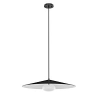 Cruz LED Pendant in Metal  BlackWhite by Kuzco Lighting