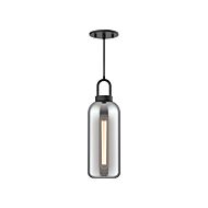 Soji 1-Light Pendant in Matte Black