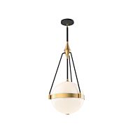 Harmony 3-Light Pendant in Brushed Gold