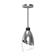 Capri 1-Light Pendant in Chrome