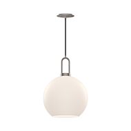 Soji 1-Light Pendant in Brushed Nickel