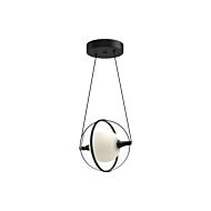 Aries LED Pendant in Black by Kuzco Lighting