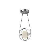 Aries LED Pendant in Chrome by Kuzco Lighting