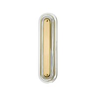 Litton LED Wall Sconce in Aged Brass by Hudson Valley