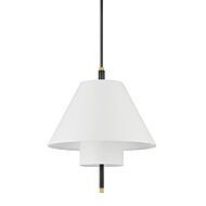 Glenmoore 1-Light Pendant in Aged Brass