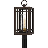 Pelham 1-Light Outdoor Post Mount in Western Bronze