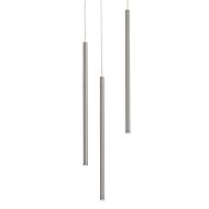 Point LED Pendant in Satin Nickel by AFX Lighting