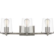 Perry 3-Light Bathroom Vanity Light in Antique Nickel