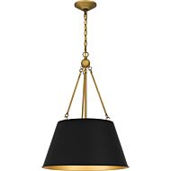 Quoizel Pendant 4-Light Pendant in Matte Black