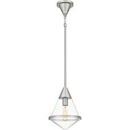 Quoizel Piccolo Pendant One Light Mini Pendant in Brushed Nickel by Quoizel