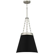 Quoizel Piccolo Pendant One Light Pendant in Brushed Nickel by Quoizel