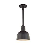 Millennium Lighting R Series 1 Light Deep Bowl Shade in Satin Black