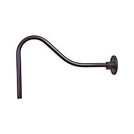 Millennium Lighting R Series 23 Inch Goose Neck in Architectural Bronze