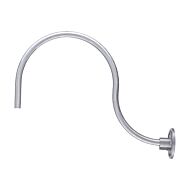 Millennium Lighting R Series 24 Inch Goose Neck in Aluminium