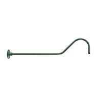 Millennium Lighting R Series  41 Inch Goose Neck in Satin Green