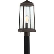 Quoizel Ravenel 8 Inch Outdoor Post Light in Western Bronze