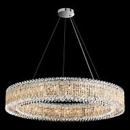 Sarella 27 Light Pendant in Stainless Steel by Schonbek