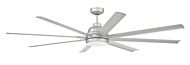 Rush 72 72"Ceiling Fan in Painted Nickel by Craftmade