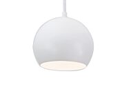 Roxy 1-Light Pendant in White