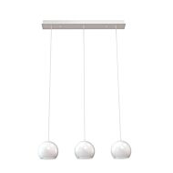 Roxy 3-Light Pendant in White